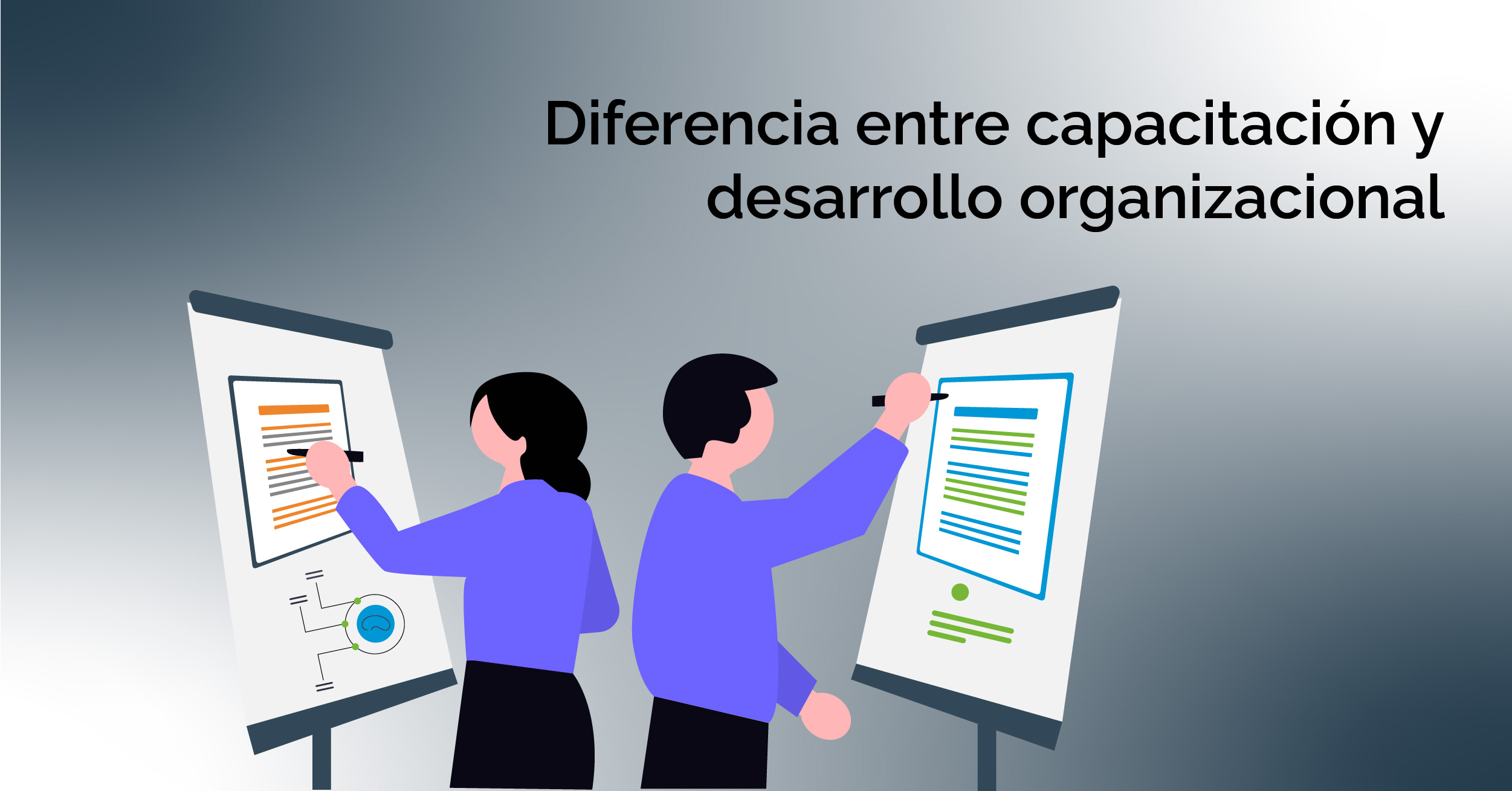 Diferencia entre capacitación y desarrollo en empresas
